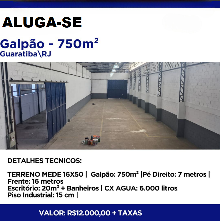 Depósito-Galpão-Armazém para alugar - Foto 1
